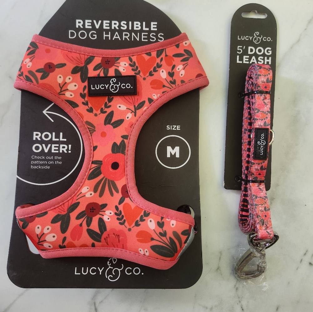 Reverseable dog harness
